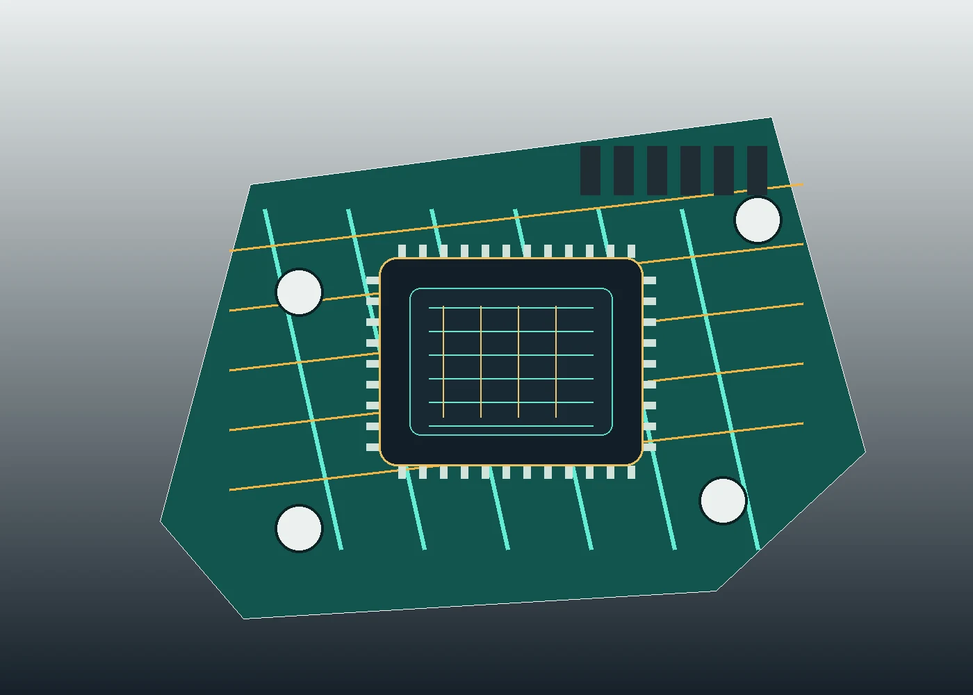 Stylized embedded edge compute module